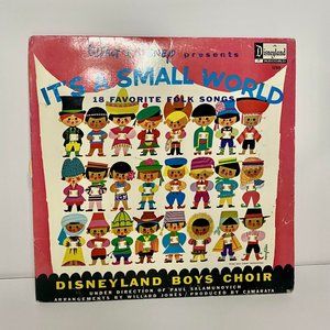 Walt Disney It's A Small World- Disneyland Boys Choir Vinyl Record